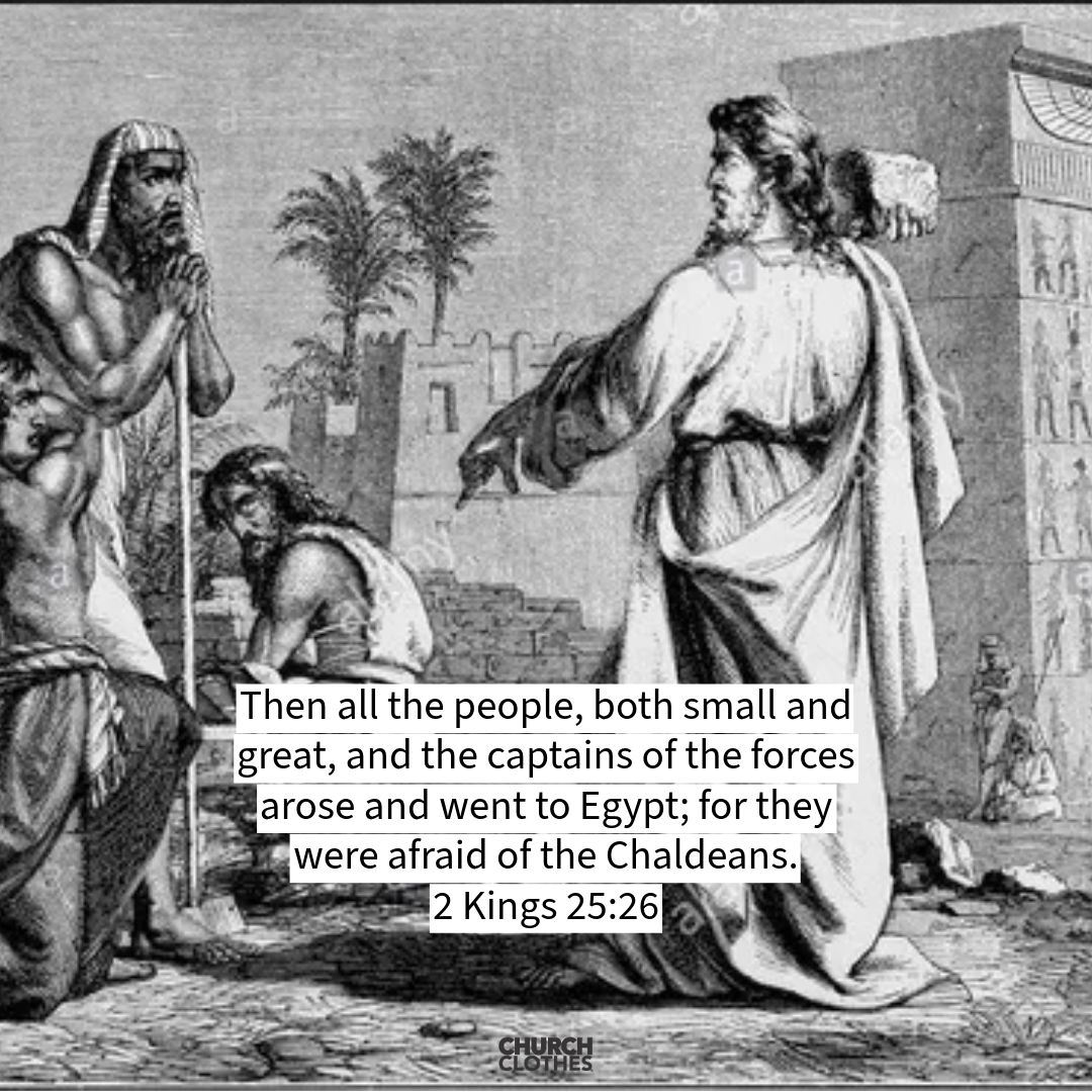 Do Not Go Into Egypt!
