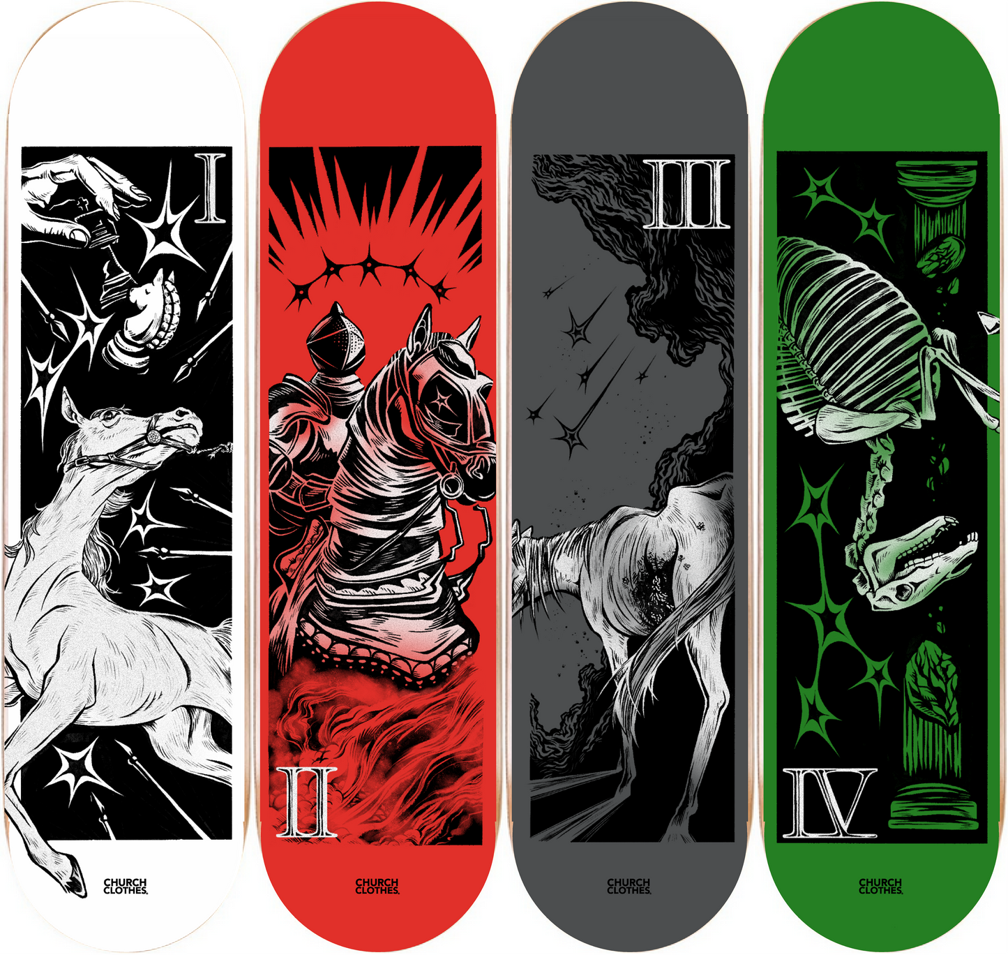 4 Horsemen Skateboards